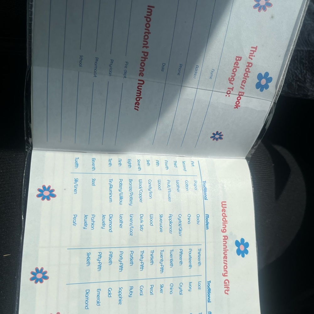 Colorful Address Book with Cartoon Design - Picture 3 of 4